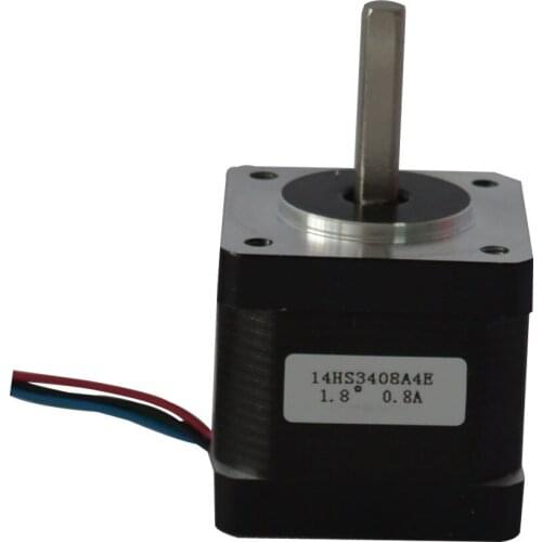 35BYG Stepper motor,34mm length 1.8degree 0.8A,18N.cm hybrid stepper motor 35HS3408A4E