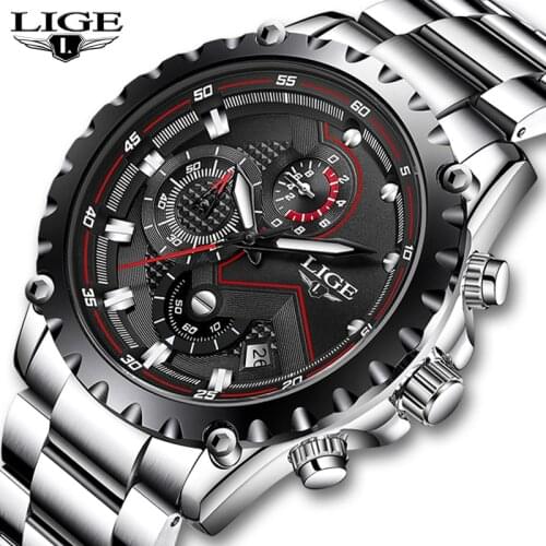 Watch men Brand Luxury Fashion Quartz Sport Watches Men Full Steel Military Clock Waterproof Gold mens Watch Relogio Masculino