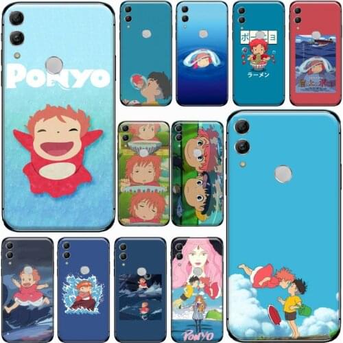 Ponyo Hayao Miyazak anime Phone Case For Huawei Honor 7C 7A 8X 8A 9 10 10i Lite 20 NOVA 3i 3e