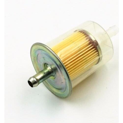 Clear Motorbike Inline Fuel Filter 5/16" For Yamaha Honda Suzuki Kawasaki Custom