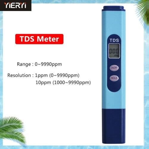 Digital High-precision TDS Value Test Pen Mineral Impurity Content Drinking Water Detector Water Quality Tester