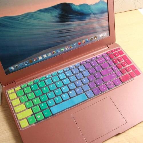 For Lenovo Ideapad S340 S430 S340-15WL S340-15api 15.6 In Notebook Keyboard cover skin Protector Silicone Materail Dustproof