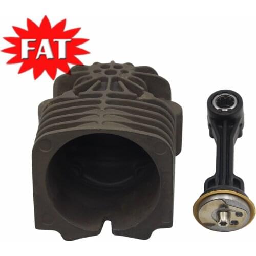 Air Suspension Compressor Pump Cylinder Head + Piston Ring + Piston Rod For VW Touareg For Porsche Cayenne Panamera For Jeep