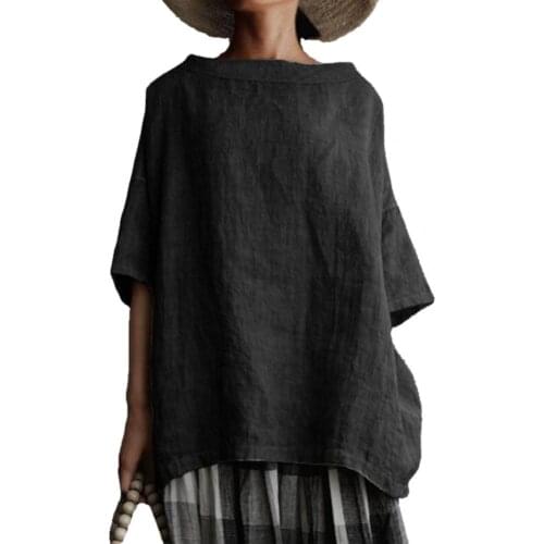 Boat Collar Summer Shirt Comfortable Streetwear Concise Half Sleeve Women Top for Daily Wear