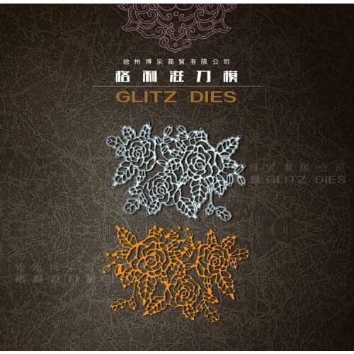Metal flowers Cutting Dies Stencils for DIY Scrapbooking photo album Decorative Embossing DIY Paper Cards rose