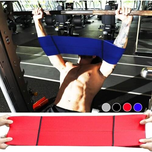 Nylon Weightlifting Bench Press Resistance Bands Fitness Elbow pads joints Support Belt Golf Training Swing Posture Corrector