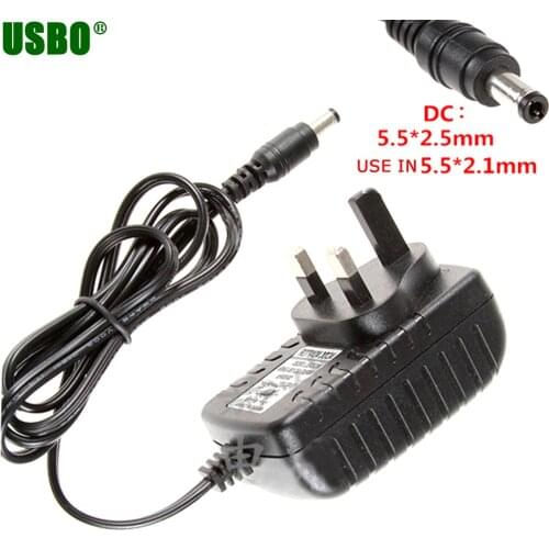 Wholsesale 5v 1a 5.5*2.5mm 5.5*2.1mm 100-240V EU US UK AC to DC power adapter Supply Charger for Attendance Punch Game machine