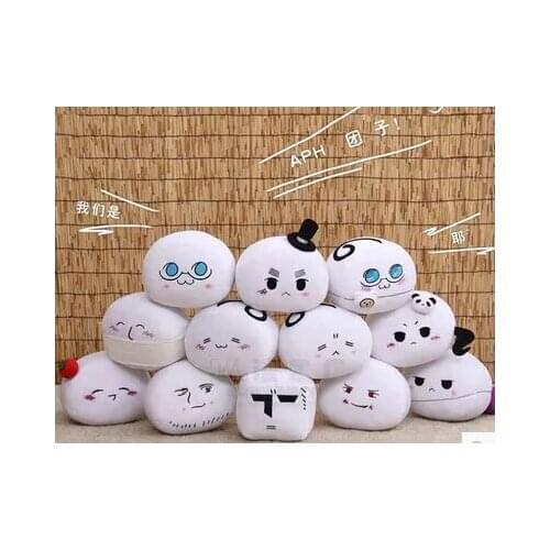 Axis Powers Hetalia APH Plush Toy Pillow cute Handmade Cosplay Props doll America Russia Spain France Germany Italy England