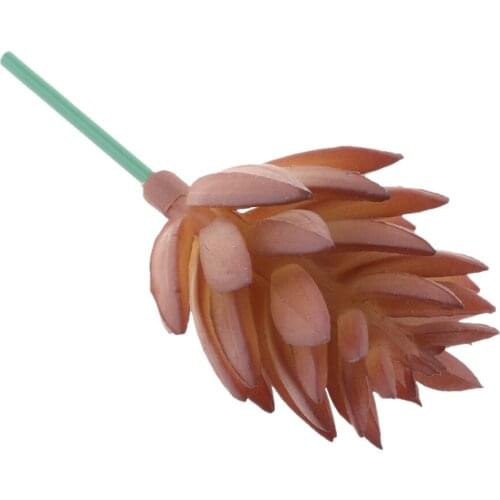 Lifelike Artificial Succulent Plant Faux Arrangement Outdoor Craft Decor #7