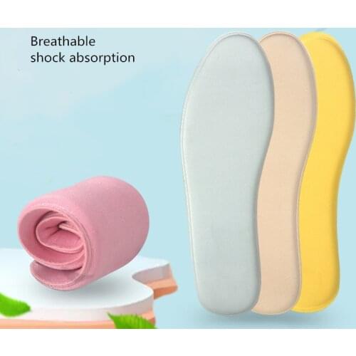 Memory Foam Insoles For Shoes Men Women Sweat Shock Absorption Breathable Sports Insoles Shoe Pad Inserts Cushion Accessories