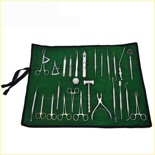 Dental Planting set 26 sets Dental implant kit Stainless steel equipment