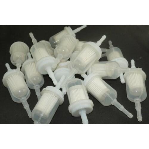 10Pcs 6mm 8mm Universal Fuel Filter LARGE Car Petrol Diesel Inline Pipe for VW