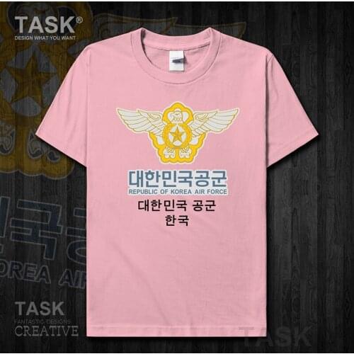 Air Force Republic of Korea South KOR Korean KR Daehan Minguk Military Tactical Army country clothes new Tops t shirt summer 01
