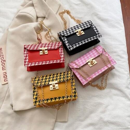 Womens Shoulder bag 2021 Female PU Leather Phone Bags Summer Handbags Messenger Zipper Small Square Bag PurseNew Fashion