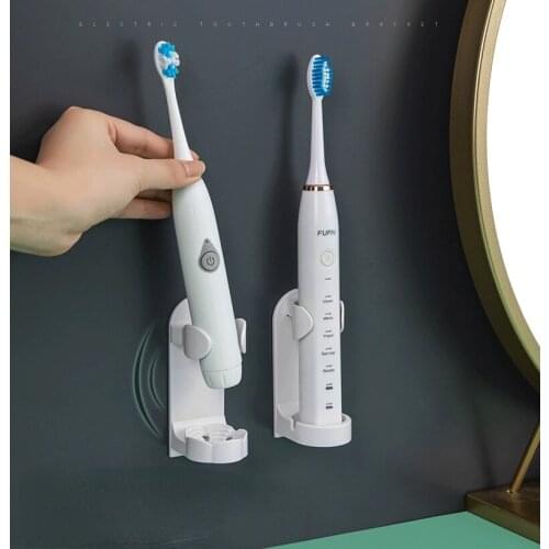 1pc Electric Toothbrush Holders Wall-Mounted Toothbrush Toothpaste storage Toothbrush Holder Bathroom Accessories