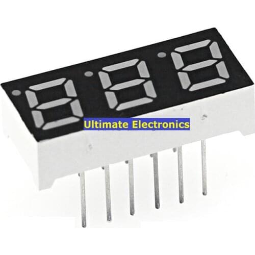 10pcs 0.28 inch red high light 1 bit 2bit 3bit 4bit common cathode digital tube