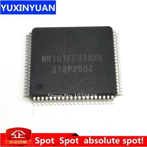 10pcs/LOT MN101EF31GXW MN101EF31 MN101 QFP LCD CHIP IC