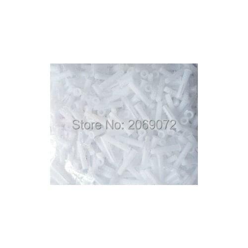 100pcs Masonry Rimless Nylon Wall Raw Plug Fixing For Bolts Screws 10mm