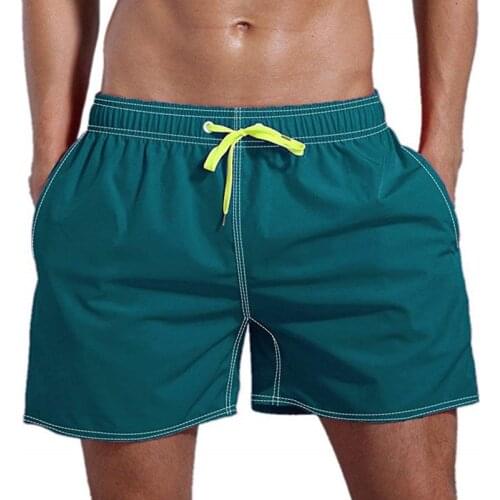 2020 summer Pocket Quick Dry Shorts For Men swimwear swimsuit man swimming mens pants surf Sport gym vacation beach shorts mans