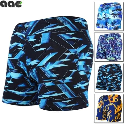 2020 Summer Swim Trunks Swimwear Men Swimsuit Maillot De Bain Boy Swim Suits Boxer Shorts Swimming Surf Sungas De Praia Homens