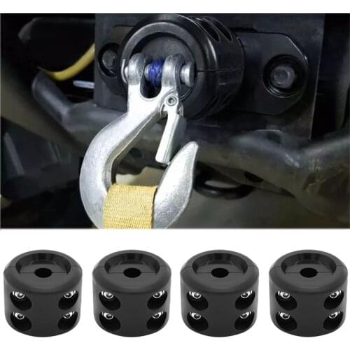 ATV UTV Winches Universal Rubber Winch Cable Hook Stopper Line Saver Cushion For Polaris RZR Can-am X3 Maverick Honda Yamaha