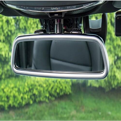 Car Styling For Mercedes W205 X253 W166 S205 C205 A205 C253 Interior Mirror Rearview Cover Trim Accessory