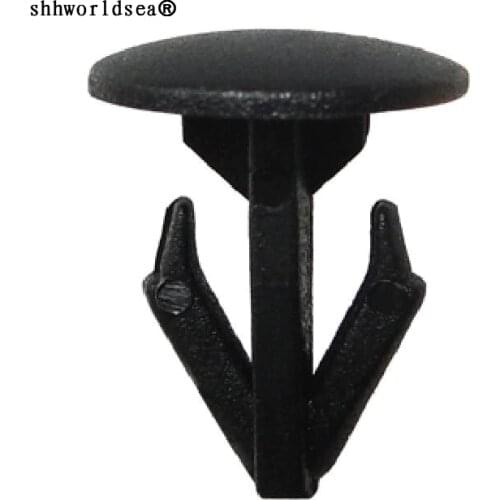 Shhworldsea auto clip fastener Hood Insulation Retaining Clip Fits Into 6mm Hole for Honda#91520-SM4-C010,91520-SM4-C01
