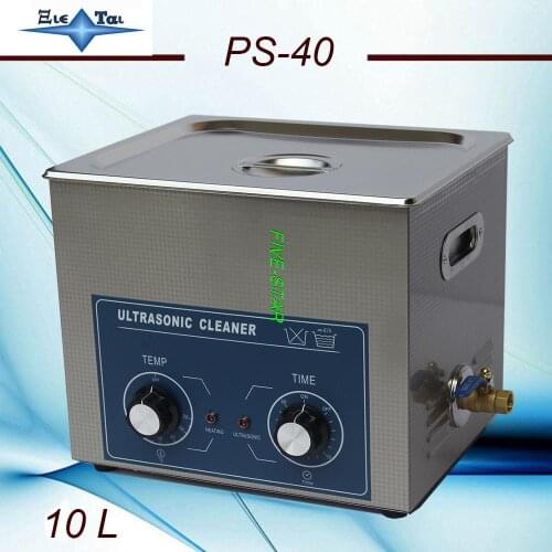 Hot sale ultrasonic cleaner 10L 110v/220v 240w PS-40 AC110/220v with timer&heating Circuit board