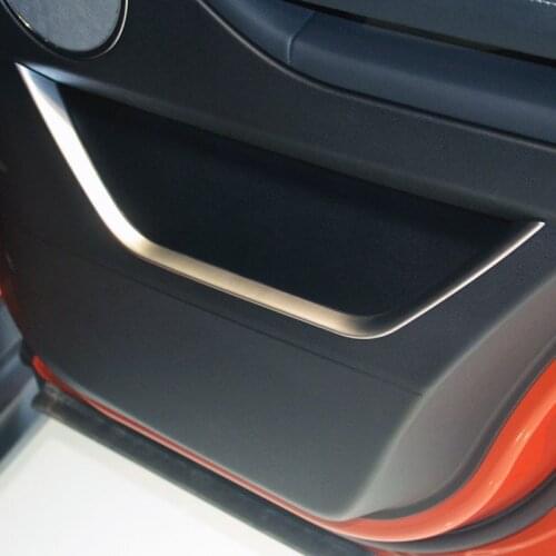 For Land Rover Range Rover Evoque 2012-2017 Car-Styling ABS Chrome Car Door Decoration Trim Strips Accessories 4pcs