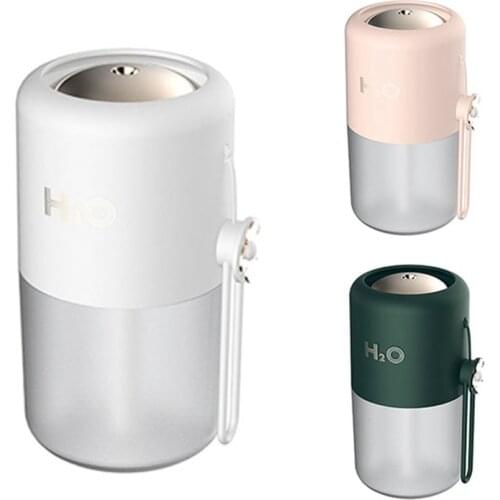 EAS-300Ml Portable Usb Humidifier Silent Cool Mist Humidifier, Wireless Air Humidifier,for Bedroom Room Humidifier