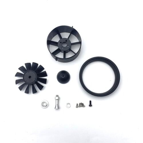 Freewing 64mm EDF With 12 Blades Ducted Fan For RC Plane f22 f86 f15 Stinger64