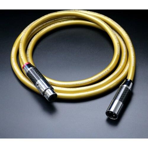 HIFI audio power amplifier digital balance line AES/EBU coaxial cable fever audio signal line