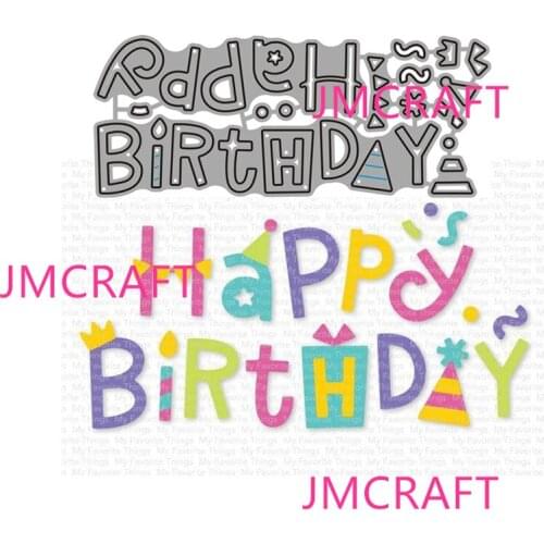 JMCRAFT New 0-9 Numbers And English Letters #3 Metal Cutting Dies DIY Scrapbook Handmade Paper Craft Metal Steel Template Dies