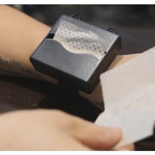 2021 New 1Set Portable Wristband Style Perm Paper Box for Salon Hair Perming Dressing Kit