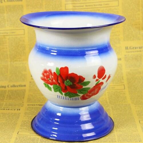Chinese Fruit Basket Container Creative Spittoon Bucket Holders Kitchen Decor Dinning Table Crafts 23x24.5cm