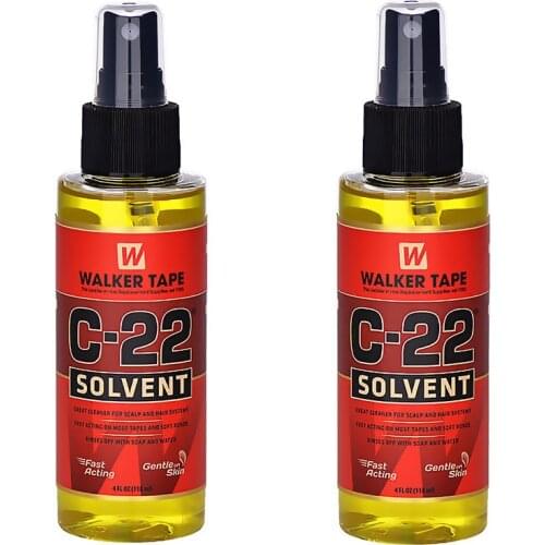 C-22 Hair Solvent Tape Adhesives Remover for Wigs Toupee Tape Wig Adhesive Remover Hair Extension Remover Glue Remover Spray