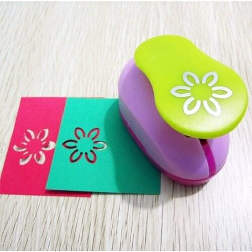 Paper Embossing Machine Hollow Flower Cutter 23-25mm Shapes Craft Punchers Punch Diy Paper Cutter Scrapbooking Punches Scrapbook