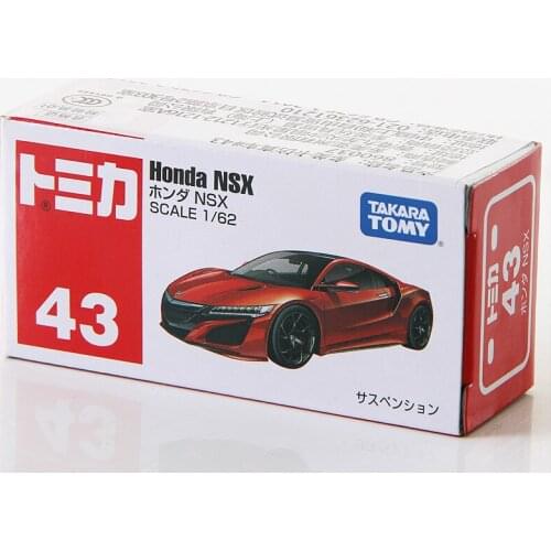 Takara Tomy Tomica Honda NSX 1/62 Metal Diecast Model Vehicle Toy Car New #43