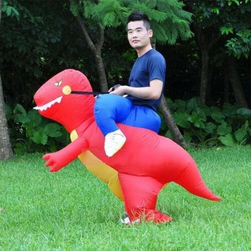 New Dinosaur Inflatable Mascot Costume Suits Cosplay Party Game Dress Outfits Clothing Advertising Carnival Halloween Christmas
