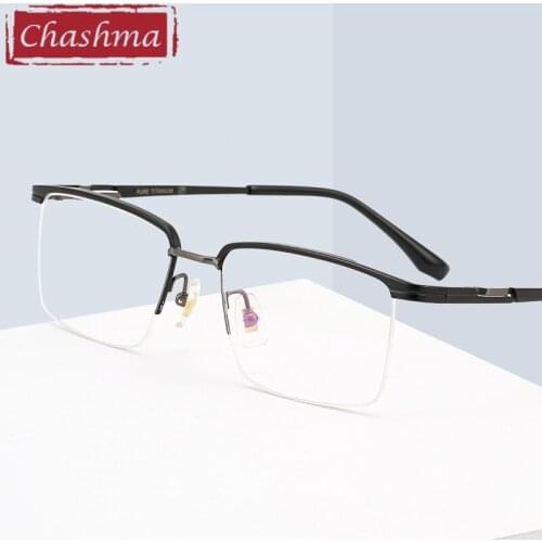 9 g Light Weight Men Progressive Glasses Frame Prescription Eyeglass Titanium Plate Myopia Presbyopia Glass