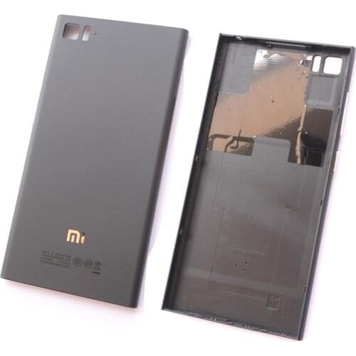 Original for Xiaomi Mi3 M3 Mi 3 WCDMA Rear Back Battery Cover Door Housing Case + SIM Card Tray + Power Volume Button WCDMA