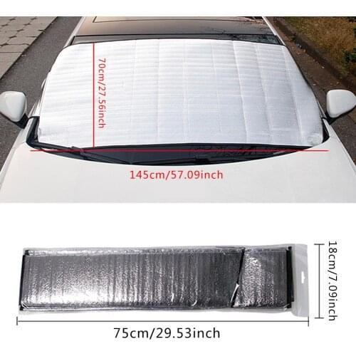 Universal Car Window Sunshade Sun Shade Visor Windshield Cover Front Rear Car Sun Shades Accessories Anti Snow Ice UV Protected
