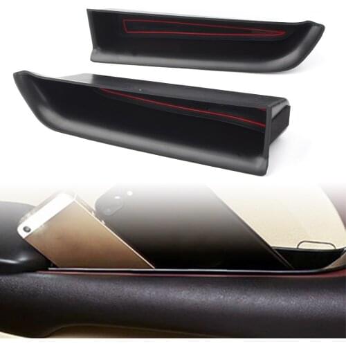 2PCS Car Rear Door Storage Box Organizer Container Holder For Toyota Highlander 2015-2019 Left Drive