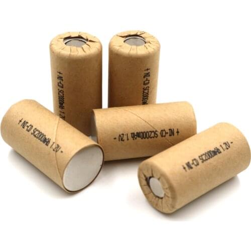 SC2000mAh,12Pcs,battery pack,rechargeable battery,high power battery cell,power tool battery,Power Cell,Ni cd,discharge rate 10C