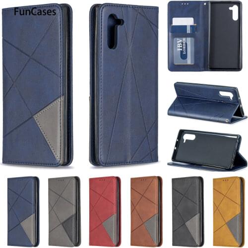 Wallet Stand Cases For accesorios Samsung Note 10 Aksesuar sFor Cove Samsung Galaxy capa Note 10 PU Leather Flip Phone Bag