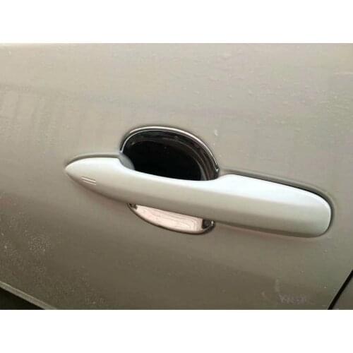 For Prius PHV Door handle Bowl ABS chrome 4Pcs