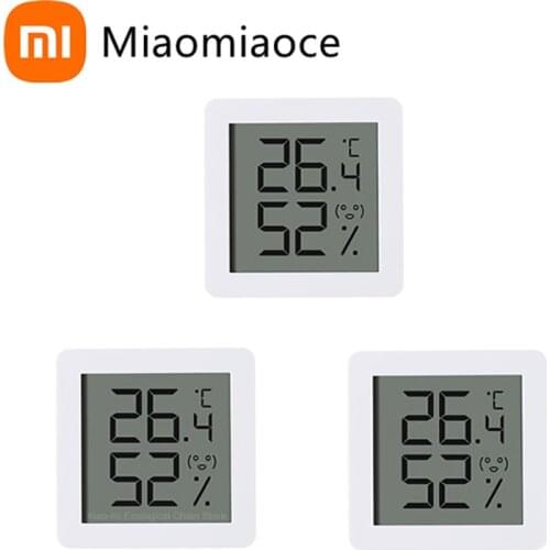 Xiaomi Miaomiaoce Electric Thermometer Hygrometer Mini Version LCD Display For Indoor Household Room Temperature Humidity Sensor