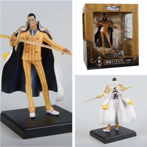 Anime One Piece Navy Headquarters Senior General Ichiban Kuji C Borsalino PVC Action Figure Collectible Model Toys Doll 23cm