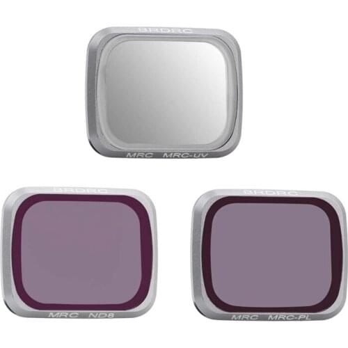 BRDRC for Mavic Air 2S Lens Filter Set ND 8/ UV/ CPL Filter Camera Lens Filter for DJI Air 2S Accessories, 3 Pack