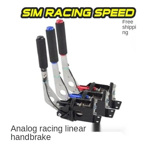Racing Bracket Linear Game Handbrake USB Plug-and-Play Support